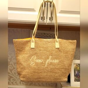 Sun Please Tan Tote Bag